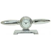 Nickel Propellor Table Clock