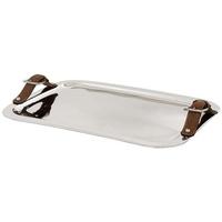 Nickel Medium Tray Equestrian