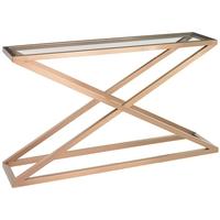 Nico Satin Rose Console Table