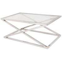 nico stainless steel coffee table