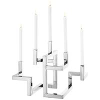 Nickel Candle Holder Skyline