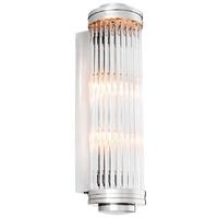 nickel large wall lamp gascogne