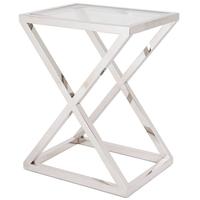 Nico Stainless Steel Side Table
