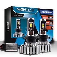 nighteye 2pcsset super bright h7 70wset 9000lm 6000k dc8 48v car led h ...