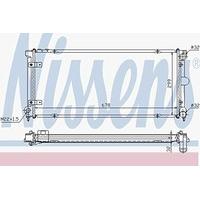 Nissens 640041 Radiator, engine cooling