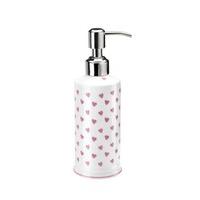 Nina Campbell Pink Hearts Design Soap Dispenser