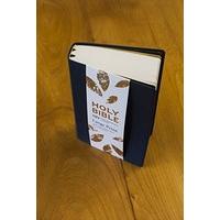 NIV Large Print Single Column Deluxe Reference Bible: Soft-tone