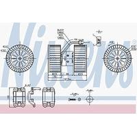 Nissens 87115 Interior Blower