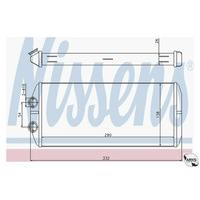 Nissens 71164 Heat Exchanger, interior heating