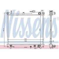 Nissens 641757 Radiator, engine cooling