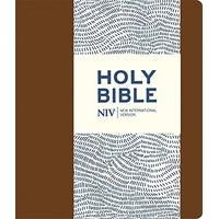 NIV Journalling Brown Imitation Leather Bible with Clasp