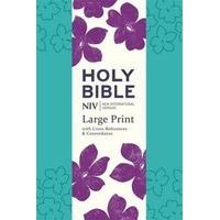 NIV Large Print Single Column Deluxe Reference Bible