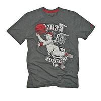 Nike Basketball Cherub T-Shirt [grey]-Medium