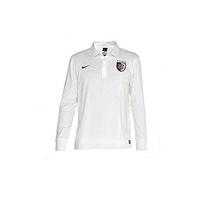 nike official jersey rugby stade toulousain white small