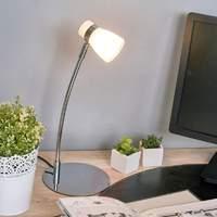 Nicaro  table lamp with glass lampshade