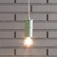 Nio - puristic hanging lamp in an industrial style