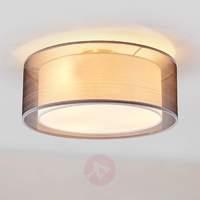 Nica fabric ceiling light in grey