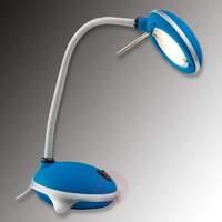 Nico LED writing desk lamp blue