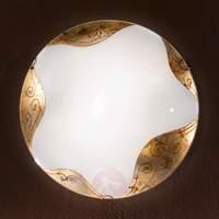 Nico Ceiling Light with Gold Decor Round