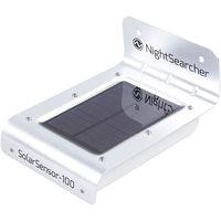 nightsearcher nightsearcher 100 lumen led solar sensor light