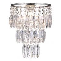 Nikki Easy Fit 1 Light CeilingPendant Lamp Shade In Clear Glass