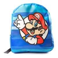 Nintendo Super Mario Bros. Mario Striped Mini Backpack Blue (mp0dzosmb)