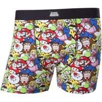 Nintendo Super Mario Bros. Men\'s Mario & Friends Boxer Shorts Large Multi-colour (zb071107ntn-l)