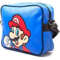 Nintendo Super Mario Bros Mario Flight Bag Blue