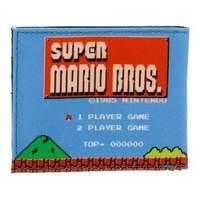 Nintendo Super Mario Bros. 1985s Retro Gameplay Bi-fold Wallet (mw1px6sms)