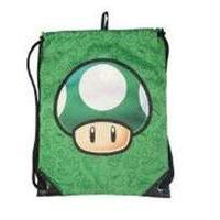 Nintendo Super Mario Bros Mushroom Gym Bag Green