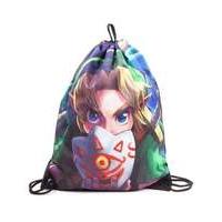 Nintendo Legend Of Zelda Unisex Link\'s Majora\'s Mask Gymbag One Size Multi-colour (ci170108zel)