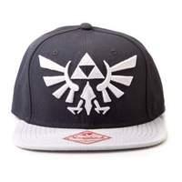 Nintendo - Black Zelda Cap With Grey Logo