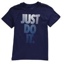 nike futura just do it t shirt junior boys