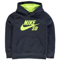 nike logo fleece pullover hoody infant boys