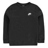 nike club fleece crew sweater junior boys