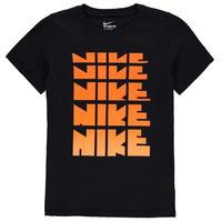 Nike Logo Repeat T Shirt Junior Boys