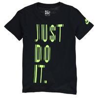 nike reflect just do it t shirt junior boys