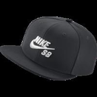 Nike SB Icon Snapback Cap - Black/White