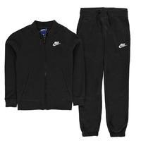 nike foundation tracksuit junior girls