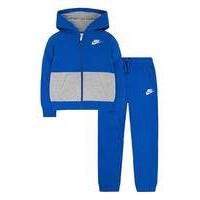 nike baby boys crew tracksuit