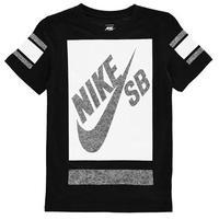 Nike QTT Block T Shirt Junior Boys