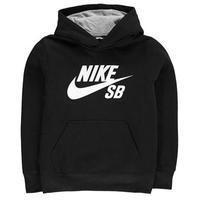 nike logo fleece pullover hoody infant boys