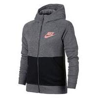 nike older girls comfort full zip hoodie