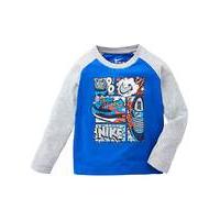 nike boys air max long sleeve t shirt