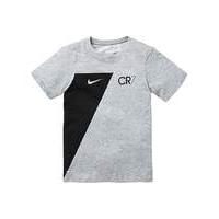 nike older boys dry fit ronaldo t shirt