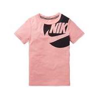 nike older girls scoop neck t shirt