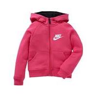 nike young girls full zip hoodie