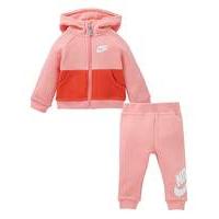 Nike Baby Girls Hoodie And Joggers Set