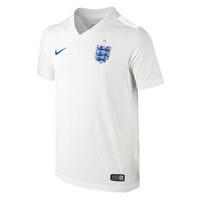 Nike England 201415 Junior Home Short Sleeved Shirt