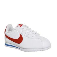 nike cortez ps white challenge red soar